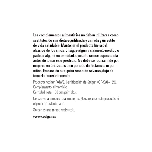 solgar-rutina-500-mg-100-comprimidos image 7