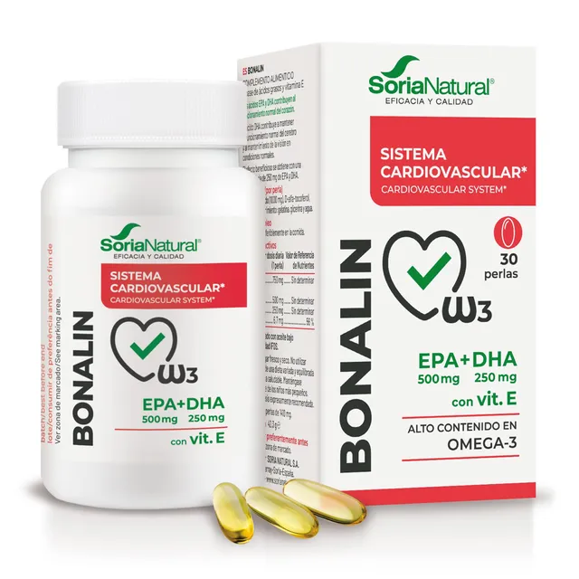 soria-natural-bonalin-epa-dha-30-perlas-de-aceite-de-pescado-ifos-con-500-mg-epa image 1