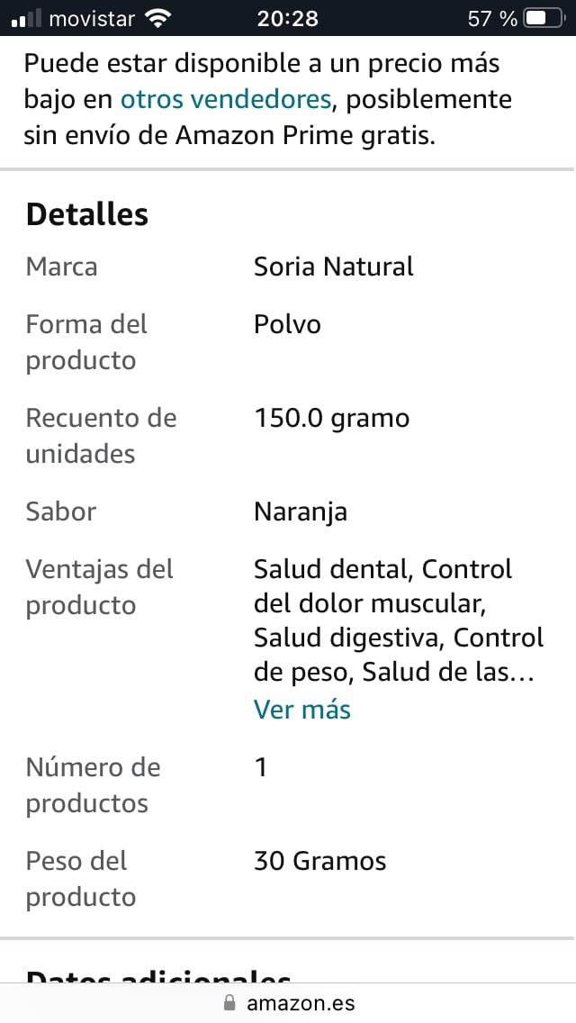 Funciona pero el sabor regular