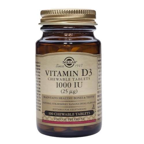 solgar-vitamina-d3-1000-ui-25-g-100-comprimidos-masticables-huesos-dientes-e-inm image 8