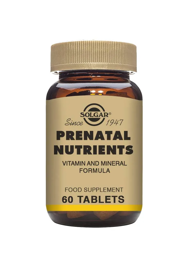 solgar-nutrientes-prenatales-60-comprimidos-multinutriente-para-embarazo-y-lacta image 1