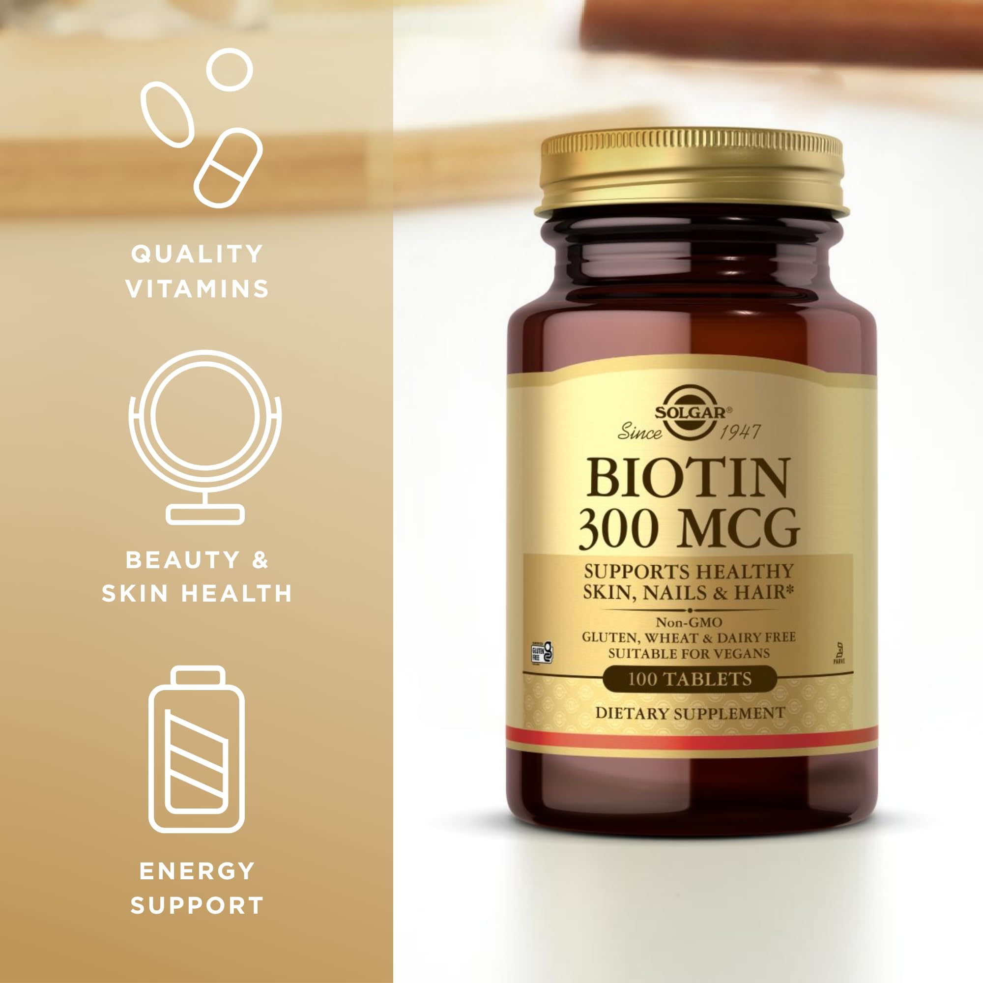 solgar-biotina-300-mcg-100-tabletas-pack-de-3-apoya-piel-cabello-y-u-as-vegano-y image 4