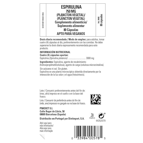 solgar-espirulina-vegetariana-750-mg-80-comprimidos image 6