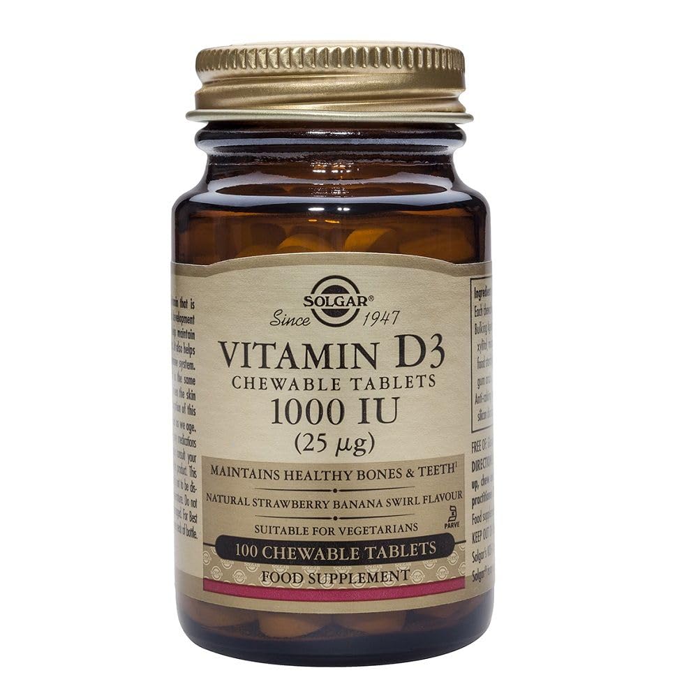 solgar-vitamina-d3-1000-ui-25-g-100-comprimidos-masticables-huesos-dientes-e-inm image 2
