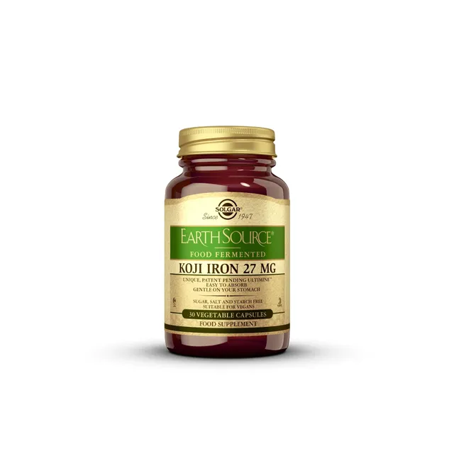 solgar-earth-source-hierro-fermentado-koji-27-mg-30-c-psulas image 1