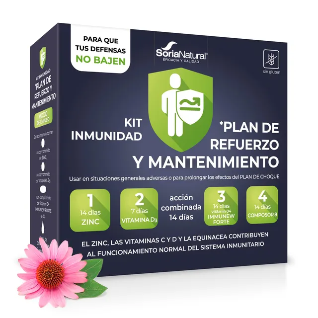 soria-natural-inmunoforte-kit-35-comprimidos-42-ml-vitaminas-c-d-equin-cea-y-pro image 1
