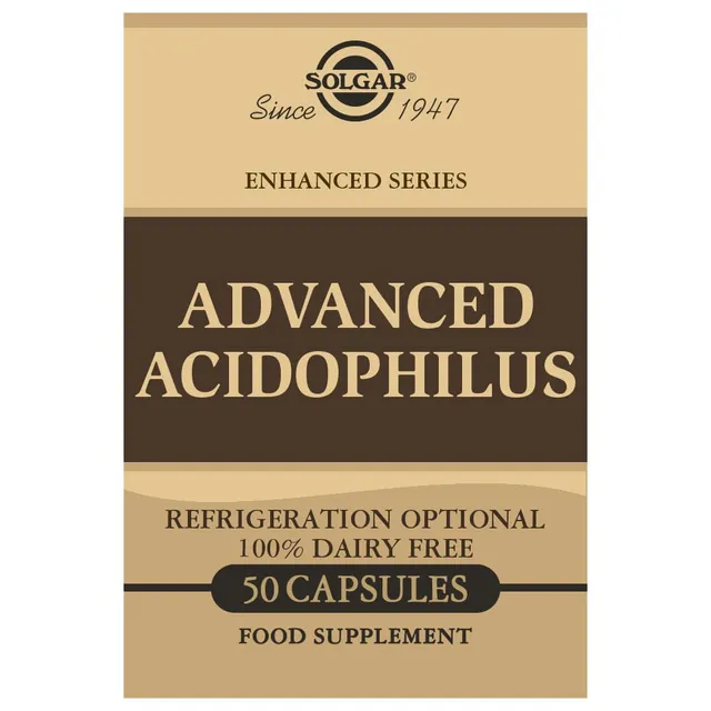 solgar-acidophilus-avanzado-50-c-psulas-vegetales image 1