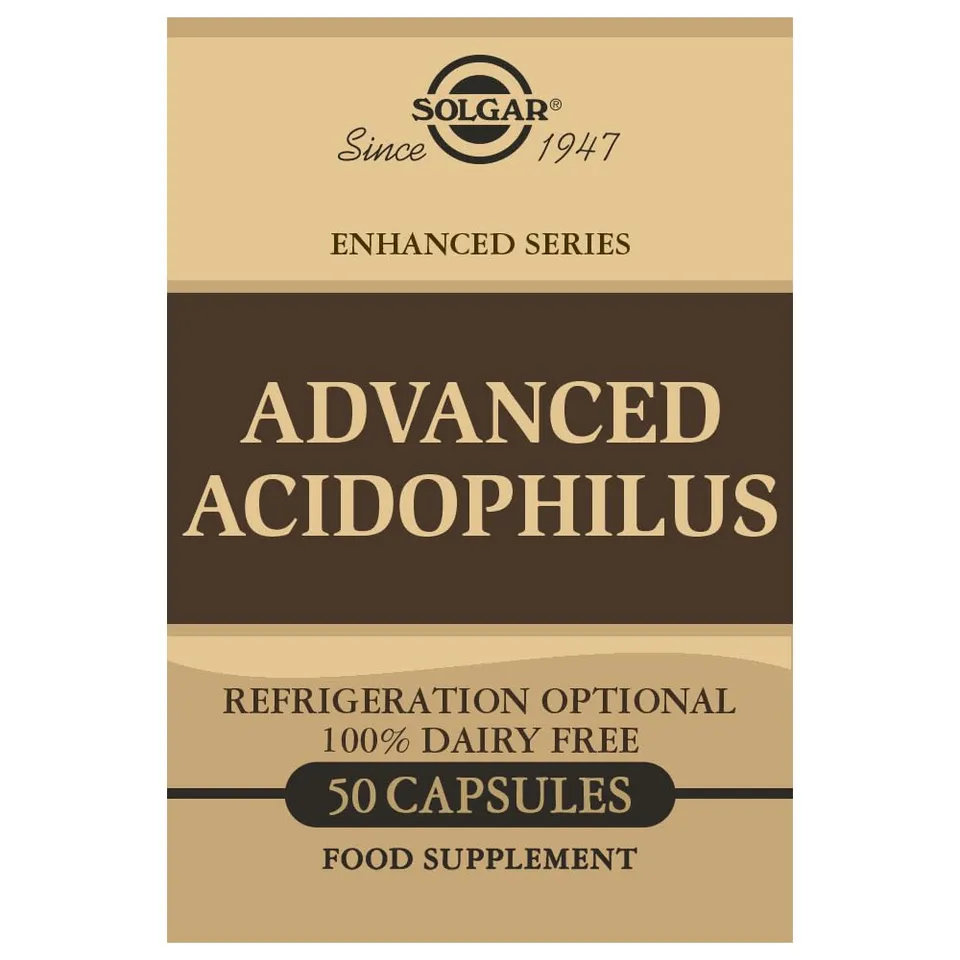 solgar-acidophilus-avanzado-50-c-psulas-vegetales image 1