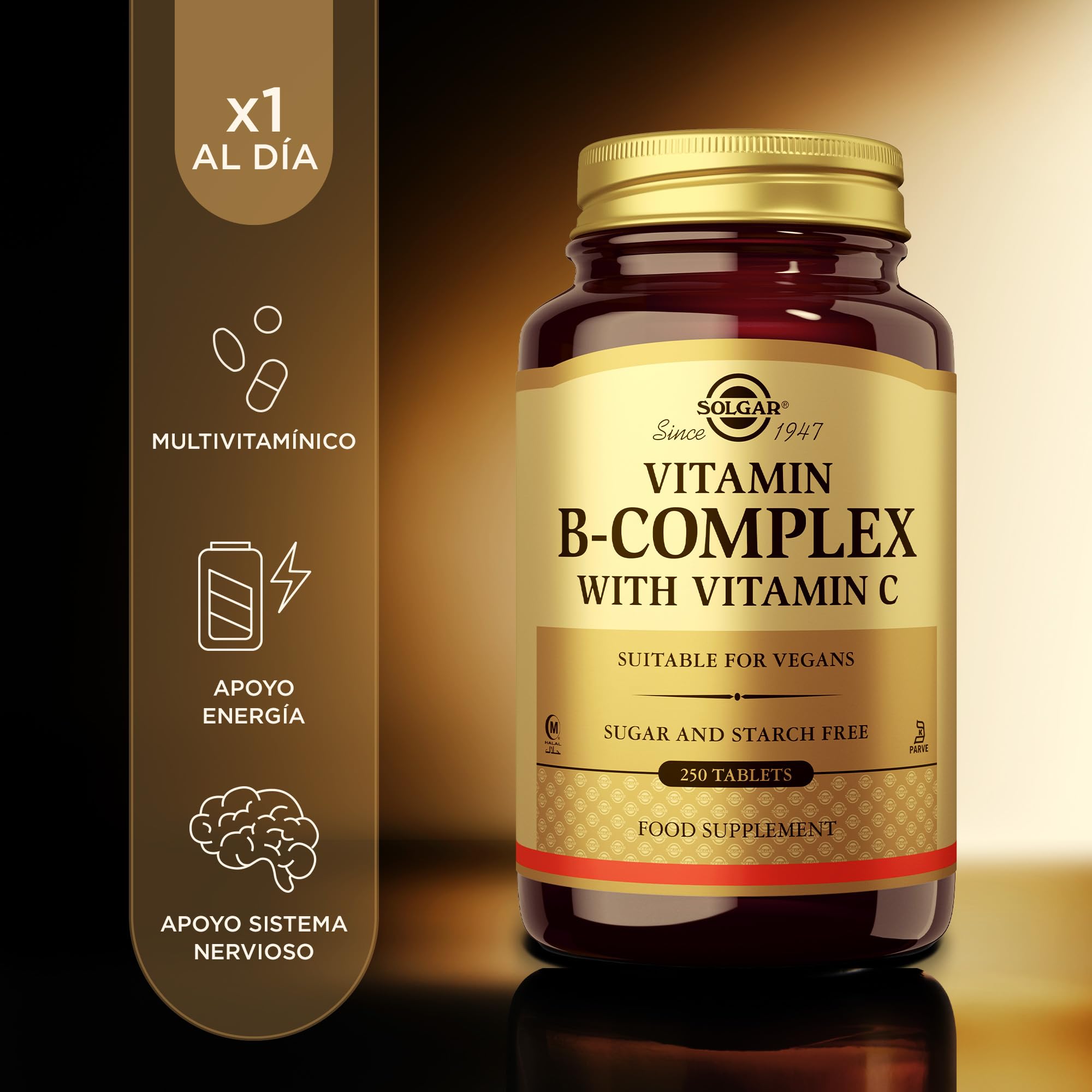 solgar-vitamina-b-complex-con-vitamina-c-250-comprimidos image 2