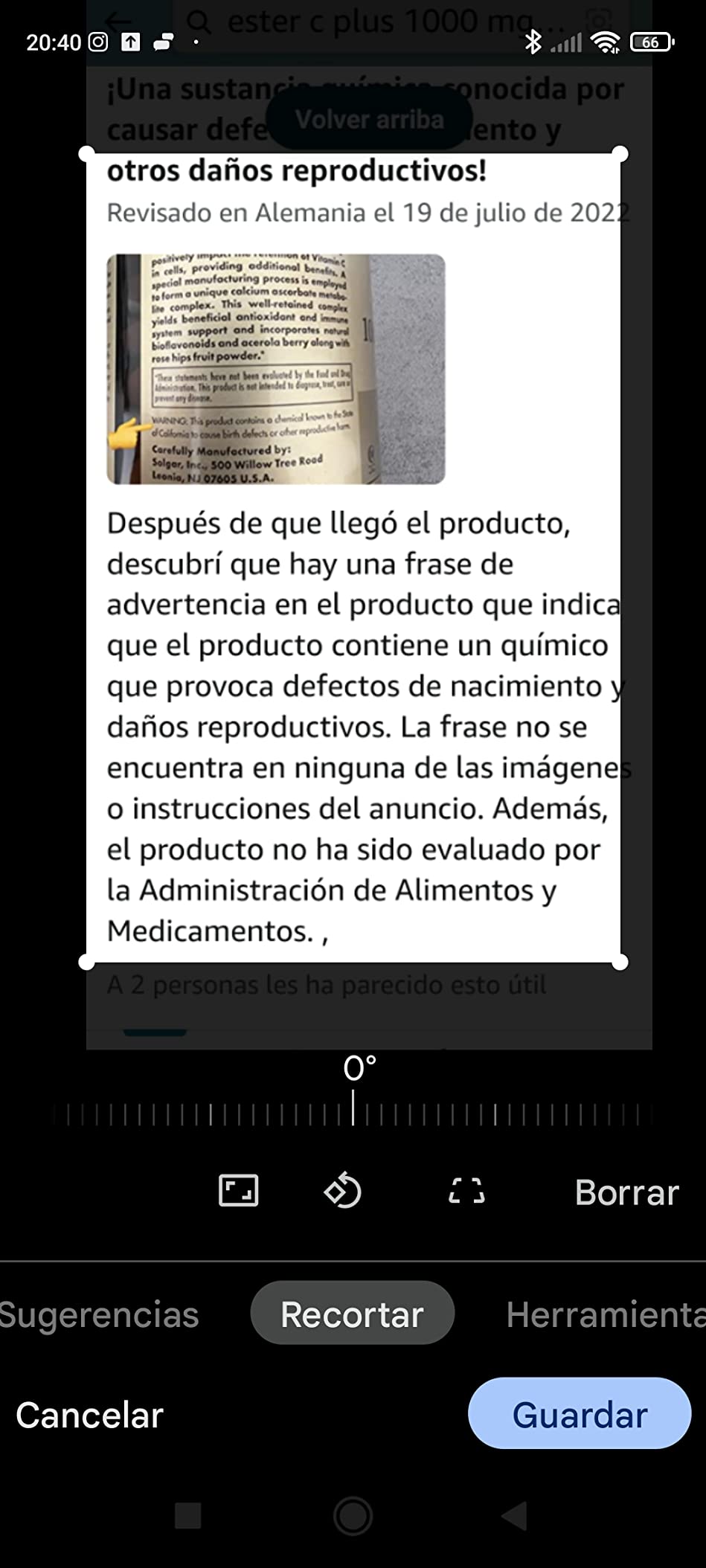 Muy buen refuerzo