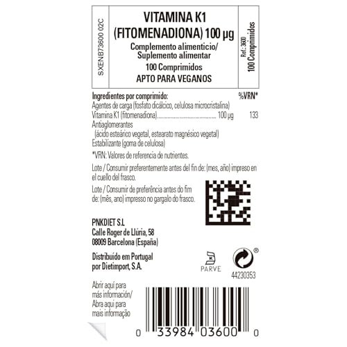 solgar-vitamina-k1-100-g-fitomenadiona-100-comprimidos image 6