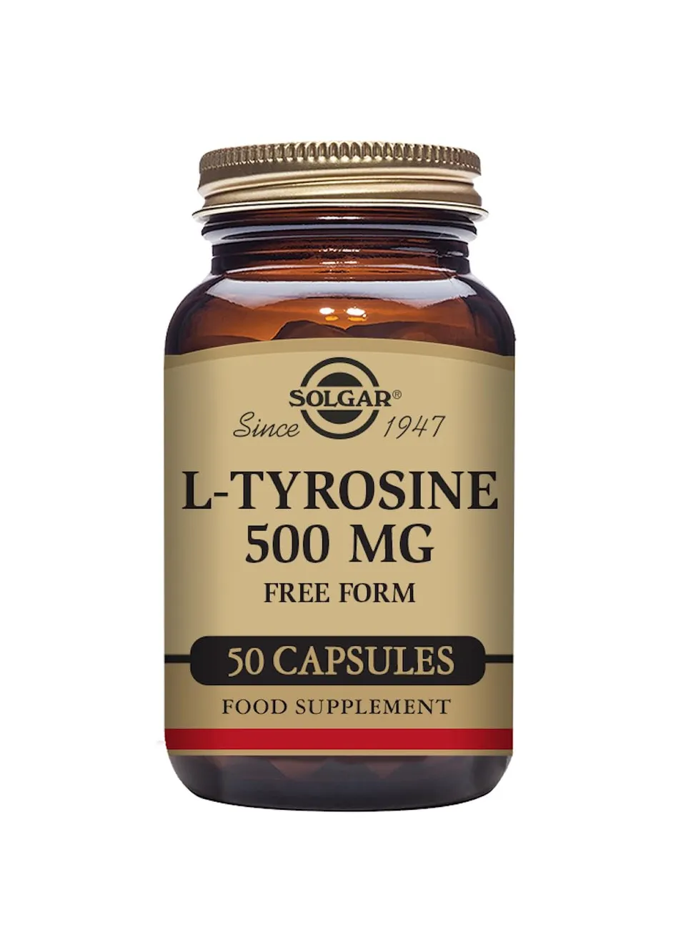 solgar-l-tirosina-500-mg-50-c-psulas-vegetales image 1