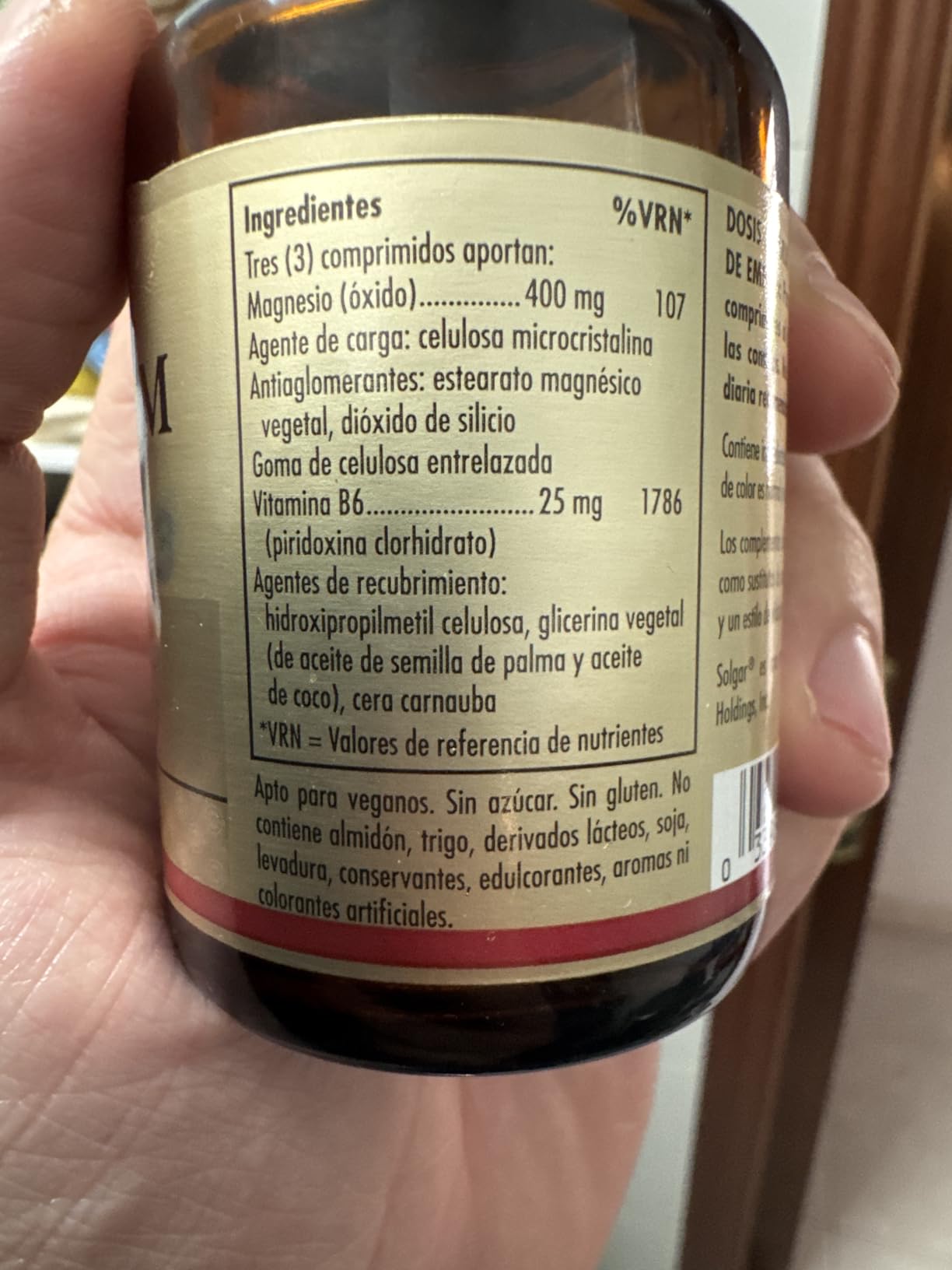 Excelente para el estrés