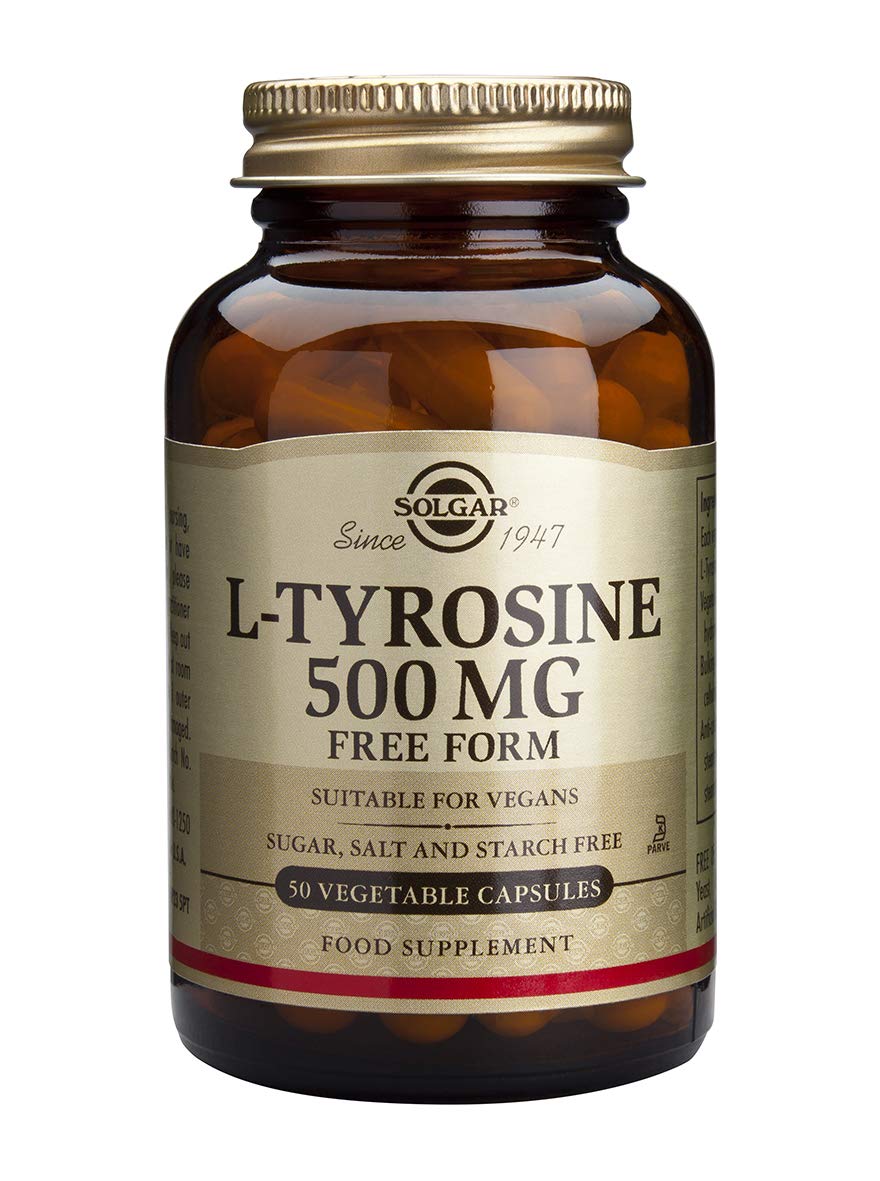 solgar-l-tirosina-500-mg-50-c-psulas-vegetales image 2