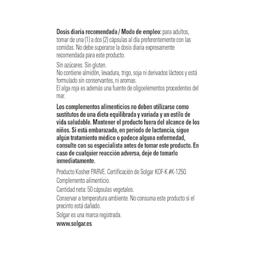 solgar-s-lice-oce-nico-25-mg-50-c-psulas-vegetales-belleza-desde-el-interior image 6