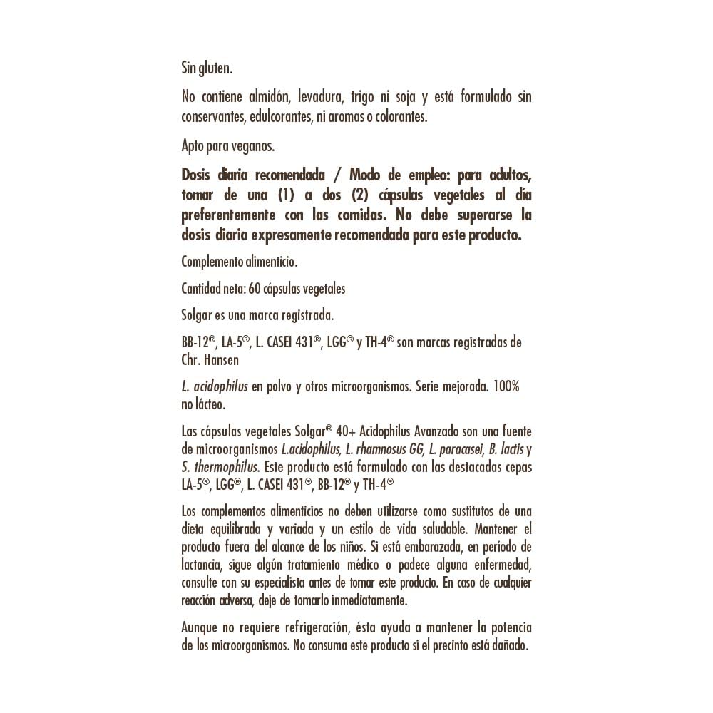 solgar-advanced-40-acidophilus-5-cepas-registradas-la-5-lgg-bb-12-60-c-psulas image 3