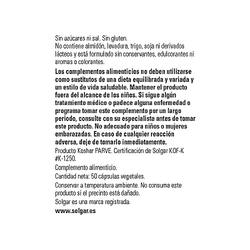 solgar-l-tirosina-500-mg-50-c-psulas-vegetales image 7