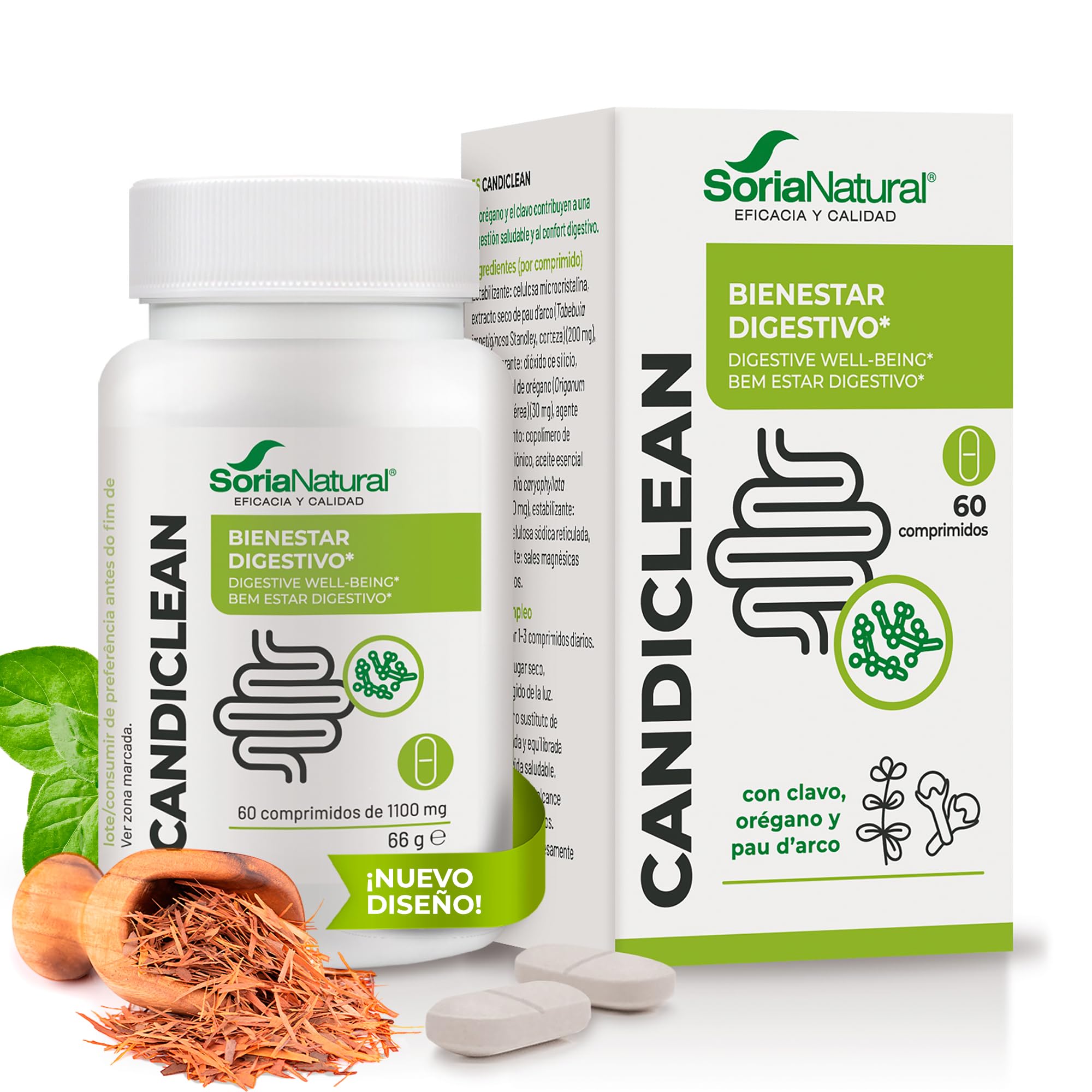 soria-natural-candiclean-60-tabletas-equilibrio-de-la-flora image 1